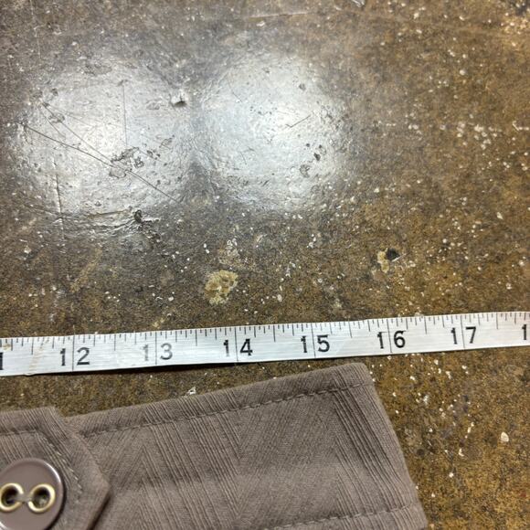 Trina Turk Stretch Chevron Mini Shorts Women's 4 Preppy Minimalist - Picture 5 of 9